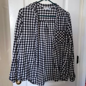 Black and white flannel
